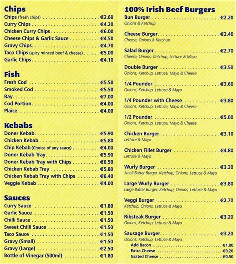 roccas cabra|Menu at Roccas Cabra restaurant, Dublin, 60 Faussagh Ave